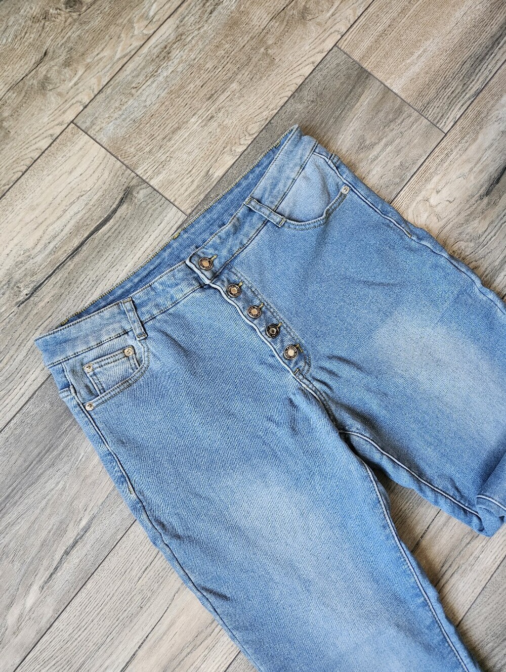 Fleece Lined Light Blue Women’s Jeans